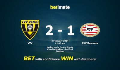การทำนายผลสำรอง VVV กับ PSV อัตราต่อรองและเคล็ดลับการเดิมพัน 02/02/2024