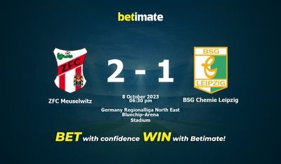 การทำนาย ZFC Meuselwitz กับ BSG Chemie Leipzig อัตราต่อรองและเคล็ดลับการเดิมพัน 10/08/2023