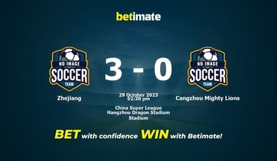 การทำนายเจ้อเจียงกับ Cangzhou Mighty Lions อัตราต่อรองและเคล็ดลับการเดิมพัน 29/10/2023