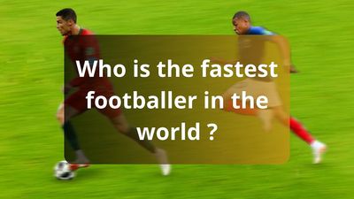 The Speed King: Enthüllung des schnellsten Fußballers der Welt