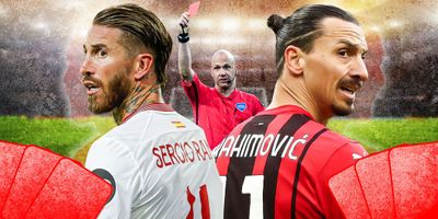 Gli 11 giocatori con più cartellini rossi nella storia del calcio