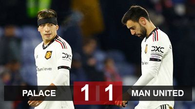 Crystal Palace vs Manchester United final score, result: A regrettable draw for MU