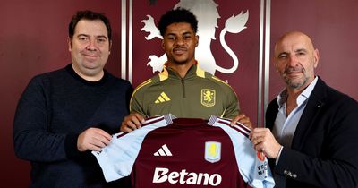 Unai Emery Reveals Marcus Rashford's Start at Aston Villa After Man Utd Exit