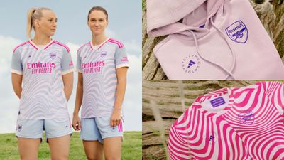 Presentación del uniforme personalizado inaugural femenino del Arsenal