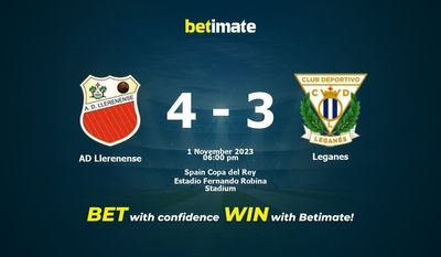 Dự đoán AD Llerenense vs Leganes, tỷ lệ và tip cá cược 01/11/2023