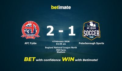 Dự đoán thể thao, tỷ lệ cược và mẹo cá độ trận AFC Fylde vs Peterborough ngày 02/03/2026