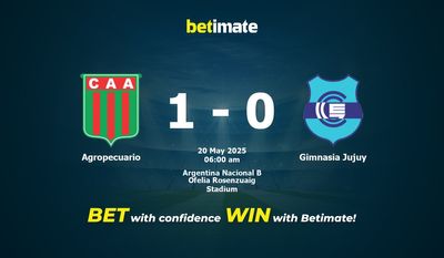 Soi kèo Agropecuario vs Gimnasia Jujuy, tỷ lệ cá cược 19/05/2025