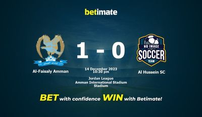 Dự đoán Al-Faisaly Amman vs Al Hussein SC, Tỷ lệ & Mẹo cá cược 14/12/2023