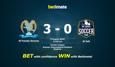 Dự đoán, Tỷ lệ cược & Mẹo cá cược Al-Faisaly Amman vs Al Salt 08/08/2025