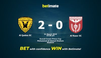 Dự đoán Al Qadsia SC vs Al Naser SC, Tỷ lệ cược & Mẹo cá cược 31/03/2025