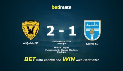 Dự đoán Al Qadsia SC vs Kazma SC, Tỷ lệ & Mẹo cá cược 18/02/2024