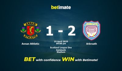 Dự đoán Annan Athletic vs Arbroath, Tỷ lệ cược & Mẹo cá cược 04/19/2025