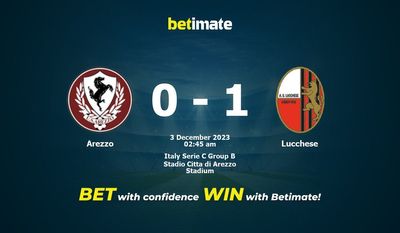 Dự đoán Arezzo vs Lucchese, tỷ lệ và tip cá cược 02/12/2023