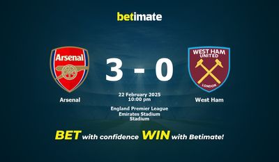 Dự đoán Arsenal vs West Ham, Tỷ lệ cược & Mẹo cá cược 22/02/2025