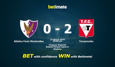 Atletico Fenix Montevideo vs Tacuarembo Dự đoán, Tỷ lệ cược & Mẹo cá cược 22/03/2025
