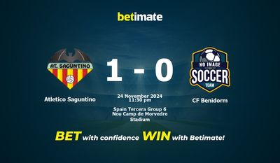 Atletico Saguntino vs CF Benidorm Dự đoán, Tỷ lệ cược & Mẹo cá cược 24/11/2024