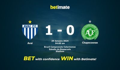 Dự đoán Avai vs Chapecoense, tỷ lệ và tip cá cược 28/01/2024