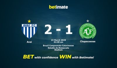 Dự đoán Avai vs Chapecoense, Tỷ lệ cược & Mẹo cá cược 22/03/2025