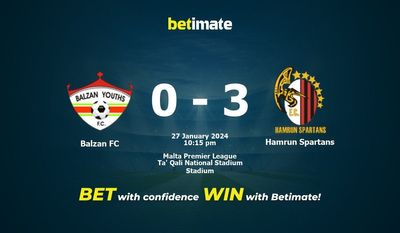 Dự đoán Balzan FC vs Hamrun Spartans, tỷ lệ và tip cá cược 27/01/2024