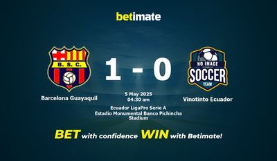 Nhận định dự đoán kết quả Barcelona Guayaquil vs Vinotinto Ecuador ngày 04/05/2025