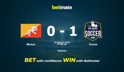 Dự đoán Bhutan vs Yemen, Tỷ lệ cược & Mẹo cá cược 25/03/2025