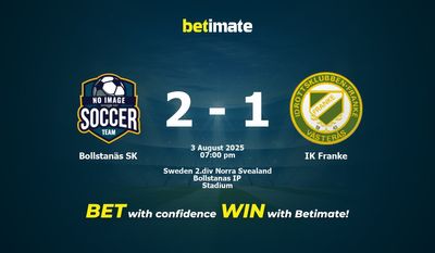 Dự đoán Bollstanäs SK vs IK Franke, tỷ lệ cá cược 03/08/2025