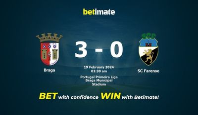 Dự đoán, tỷ lệ và mẹo cá cược Braga vs SC Farense 18/02/2024