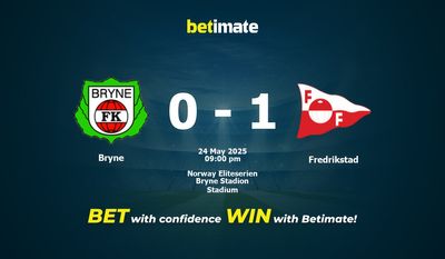Soi kèo Bryne vs Fredrikstad, Tỷ lệ & Mẹo cá cược 24/05/2025