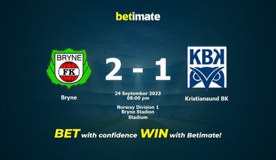 Soi kèo Bryne vs Kristiansund BK, tỷ lệ và tip cá cược 24/09/2023