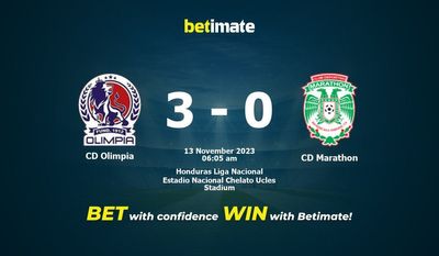 Dự đoán CD Olimpia vs CD Marathon, Tỷ lệ & Mẹo cá cược 12/11/2023