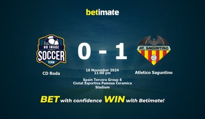Dự đoán, Tỷ lệ cược & Mẹo cá cược CD Roda vs Atletico Saguntino 16/11/2024