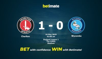 Dự đoán Charlton vs Wycombe, Tỷ lệ cược & Mẹo cá cược 05/15/2025