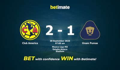 Dự đoán Club America vs Unam Pumas, Tỷ lệ cược & Mẹo cá cược 30/09/2024
