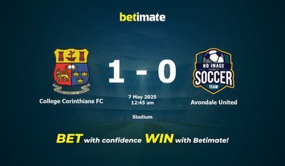 Dự đoán, tỷ lệ cược và mẹo cá cược College Corinthians FC vs Avondale United 05/06/2025