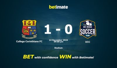Dự đoán, tỷ lệ cược và mẹo cá cược College Corinthians FC vs UCC 14/12/2024