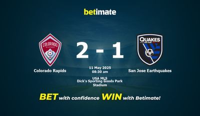 Dự đoán Colorado Rapids vs San Jose Earthquakes, Tỷ lệ cược & Mẹo cá cược 05/11/2025