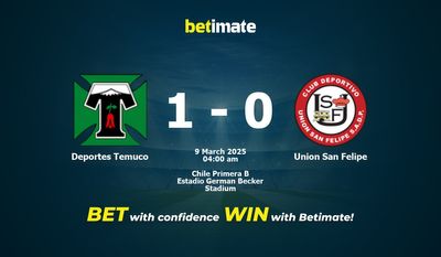 Dự đoán Deportes Temuco vs Union San Felipe, tỷ lệ cá cược 08/03/2025