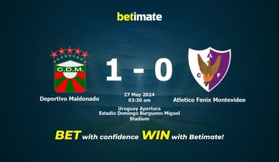 Nhận định Deportivo Maldonado vs Atletico Fenix Montevideo, tỷ lệ và tip cá cược 26/05/2024