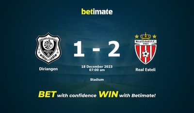 Dự đoán, tỷ lệ và tỷ lệ Diriangen vs Real Esteli Mẹo cá cược 18/12/2023