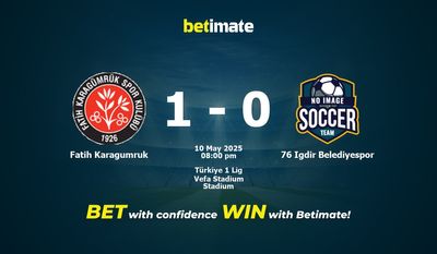Dự đoán tỷ lệ, tỷ lệ & tip cá cược Fatih Karagumruk vs 76 Igdir Belediyespor 05/10/2025
