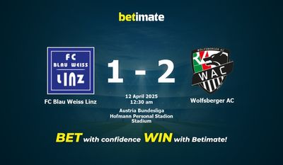 Dự đoán FC Blau Weiss Linz vs Wolfsberger AC, Tỷ lệ cược & Mẹo cá cược 04/11/2025