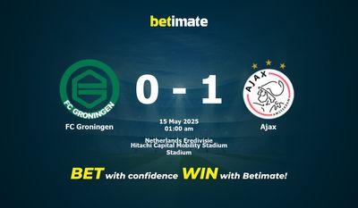 Dự đoán FC Groningen vs Ajax, Tỷ lệ cược & Mẹo cá cược 05/14/2025