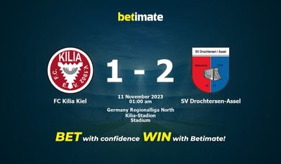 Dự đoán FC Kilia Kiel vs SV Drochtersen-Assel, Tỷ lệ & Mẹo cá cược 10/11/2023
