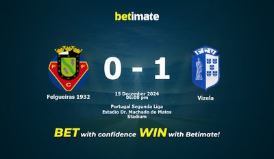 Soi kèo Felgueiras 1932 vs Vizela, Tỷ lệ & Mẹo cá cược 15/12/2024
