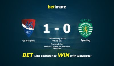 Dự đoán Gil Vicente vs Sporting, Tỷ lệ cược & Mẹo cá cược 27/02/2025