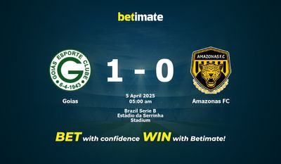 Soi kèo Goias vs Amazonas FC, tỷ lệ và tip cá cược 04/04/2025