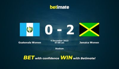 Dự đoán, tỷ lệ và tip cá cược Guatemala Women vs Jamaica Women 04/12/2023