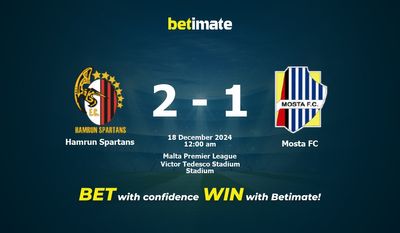 Dự đoán, Tỷ lệ cược & Mẹo cá cược Hamrun Spartans vs Mosta FC 17/12/2024