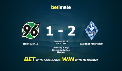 Dự đoán, Tỷ lệ cược & Mẹo cá cược Hannover II vs Waldhof Mannheim 20/04/2025