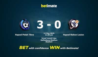 Dự đoán, Tỷ lệ cược và Mẹo cá cược Hapoel Petah Tikva vs Hapoel Rishon Lezion 05/12/2025